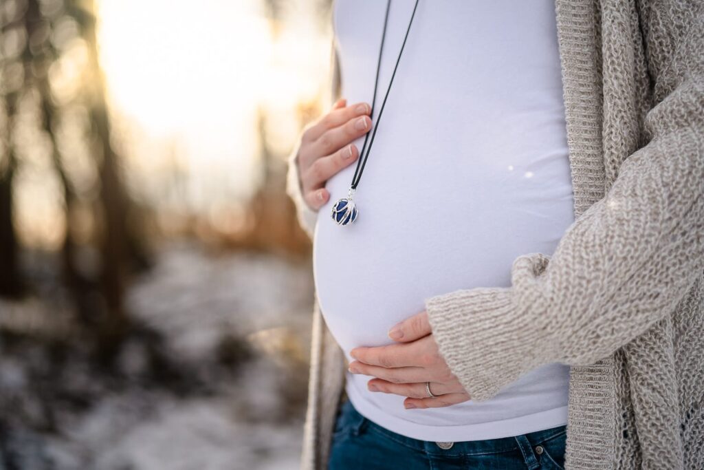 těhotenská fotografie